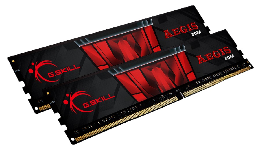  Dual Channel: 16GB (2x8GB) DDR4 3200MHz CL16 Aegis - Desktop Memory  